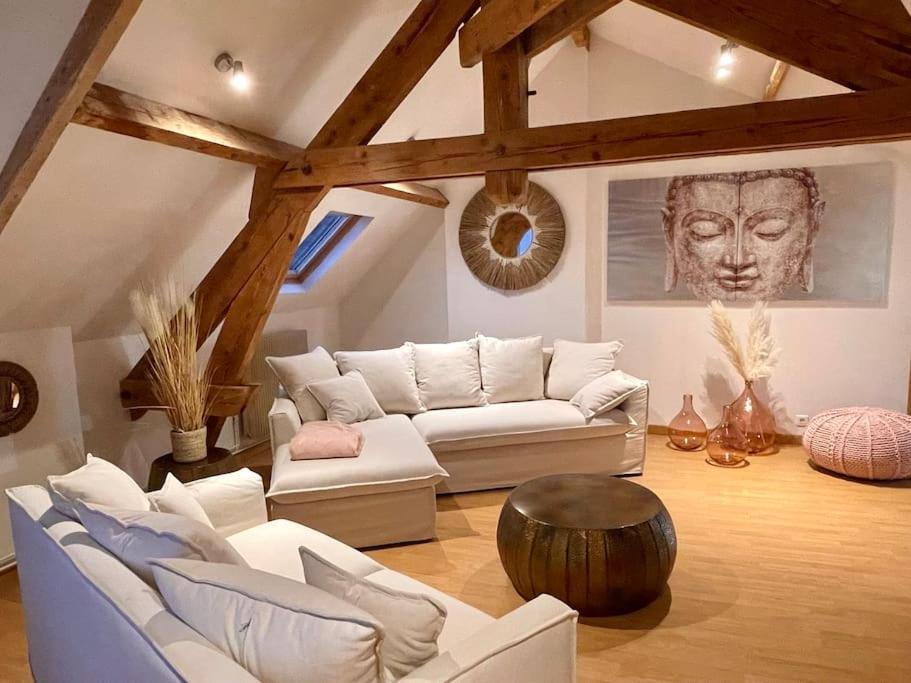 Suites Mana - La Perle Des Isles , Superbe Maison Art Deco Avec Balneotherapie Rethel Ngoại thất bức ảnh