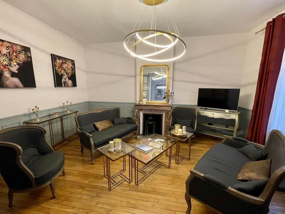 Suites Mana - La Perle Des Isles , Superbe Maison Art Deco Avec Balneotherapie Rethel Ngoại thất bức ảnh